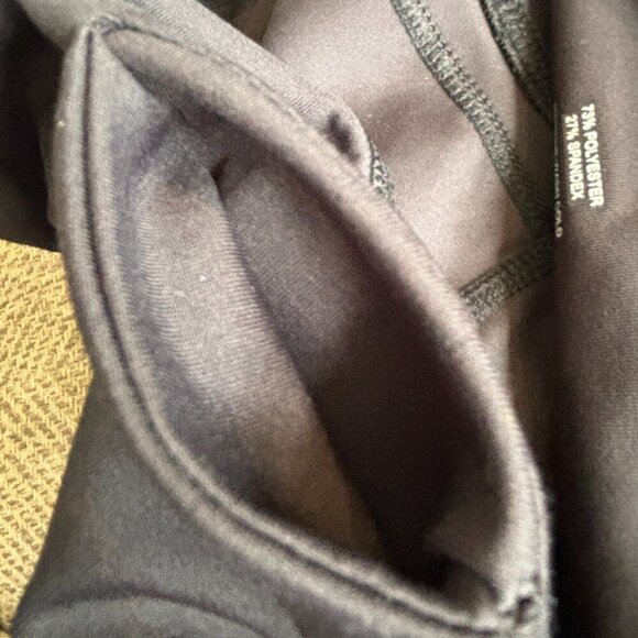 Zyia Active High Rise Black Leggings Size 6-8 - Picture 6 of 7